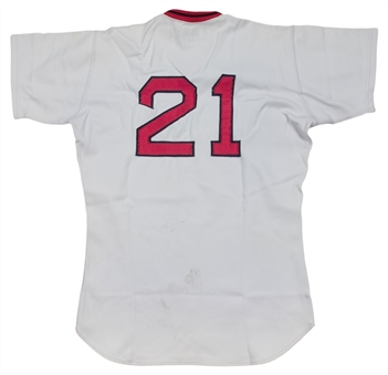 1975 Rick Kreuger Game Used Boston Red Sox Home Jersey